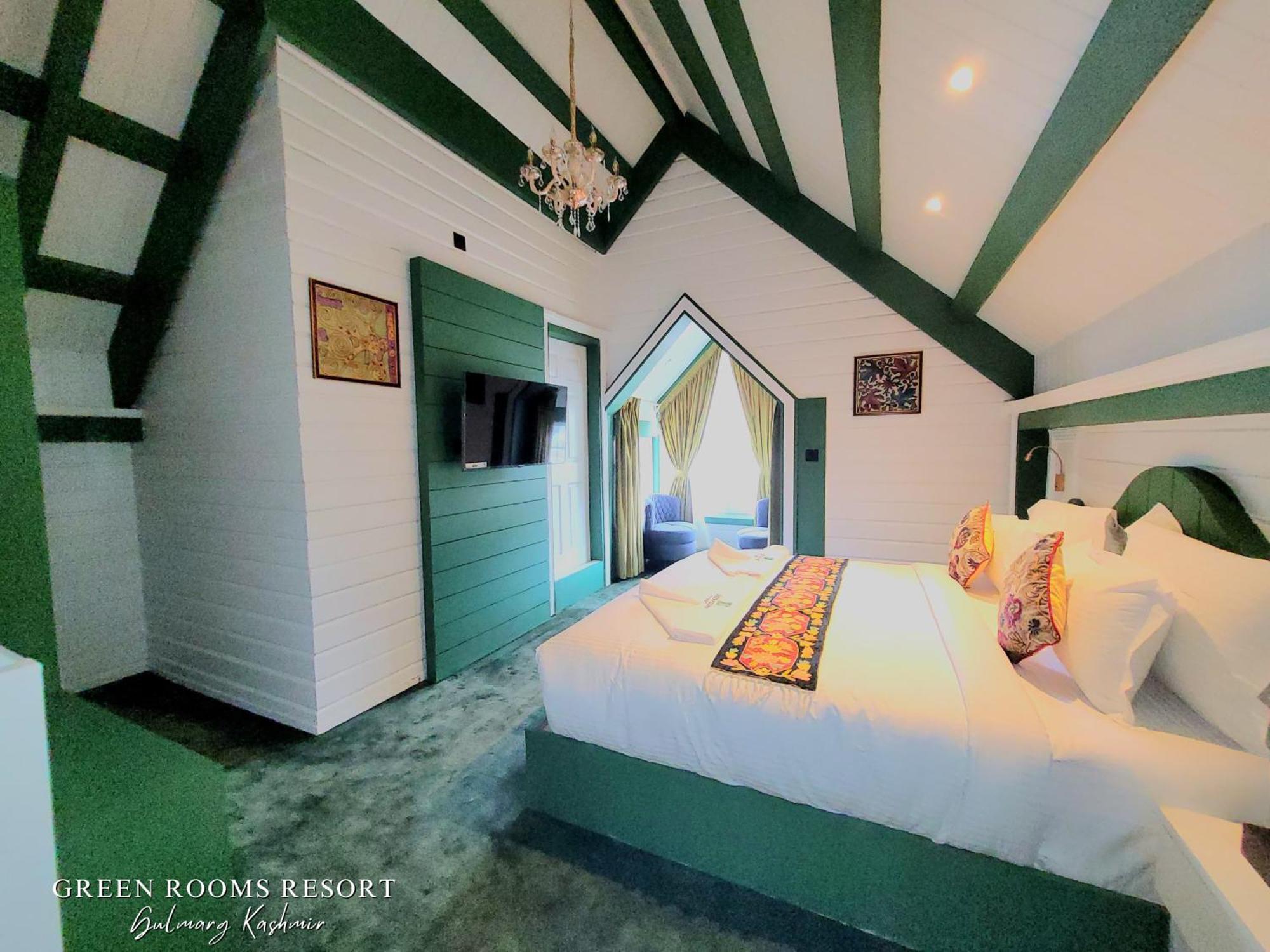 Green Rooms Resort Gulmarg Exteriör bild