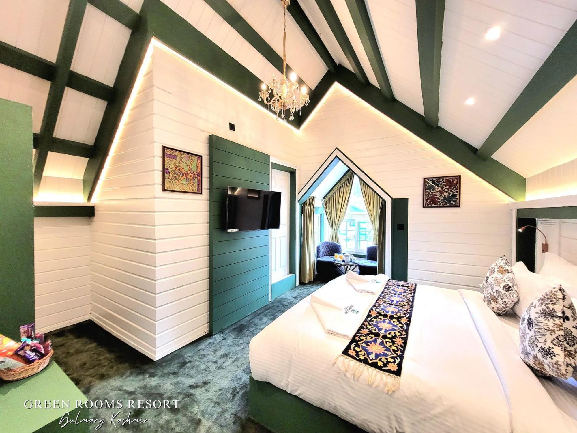 Green Rooms Resort Gulmarg Exteriör bild