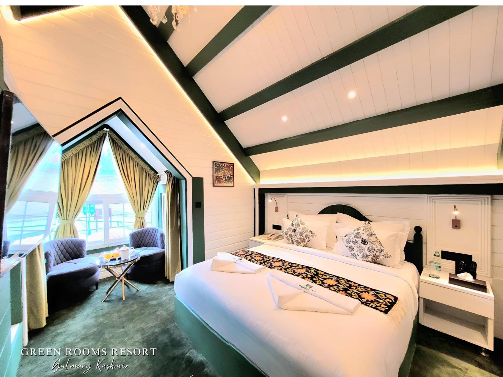 Green Rooms Resort Gulmarg Exteriör bild